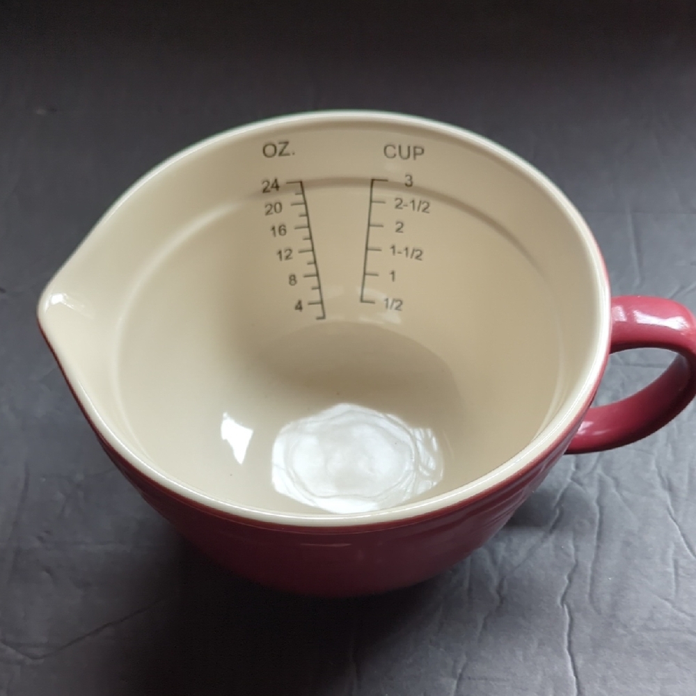 Longaberger Paprika Woven Traditions Measuring Cup